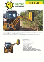 Brazo de carretera trituradora MINI DR