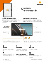 Monitor rotativo i3 Technologies modelo i3 Touch PXr