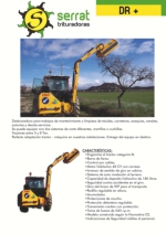 Brazo de carretera trituradora DR+