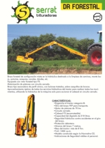 Trituradora brazo forestal