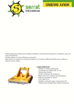 Trituradora de cadenas junior