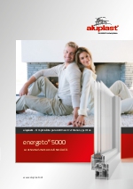 Sistema de ventanas de PVC energeto 5000