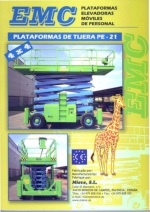 Plataformas elevadoras mviles de personal EMC PE-21