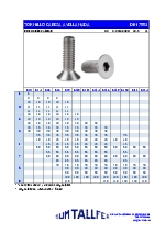 Tornillo cabeza avellanada