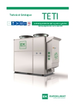 Enfriadora de agua TETI para procesos industriales en gas propano R290