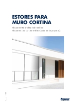 RENSON PROTECCION SOLAR TEXTIL - soluciones para MURO CORTINA