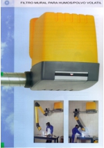 Filtros murales para humos / polvo voltil