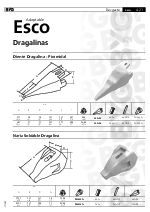 Desgaste: dragalinas Esco
