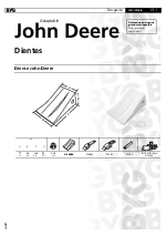 Desgaste: dientes John Deere