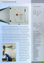 Filtros electrostticos SFE