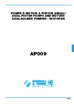 Bombas y motores de pistones axiales HP ( 21 a 125 cc)