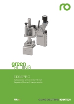 EDGEPRO - Cabezales de laminacin de Hotmelt Repetitivo | Preciso | Manejo sencillo