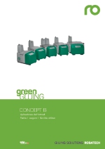 CONCEPT B Aplicadores de Hotmelt - Fiable I seguro I fcil de utilizar