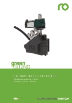 SX DIAMOND / SX LONGLIFE - Cabezales de aplicacin Hotmelt Duradero I preciso I flexible