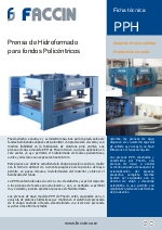 Prensa de hidroformado para fondos policentricos FACCIN Modelo PPH