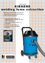 Aspiradores porttiles para extraccin de humos de soldadura SR190A (ingls)