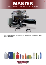 Posimat unscramblers Master Series for plastic bottles.
