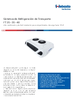 Sistemas de Refrigeracin de Transporte FT 25 - 35 - 40
