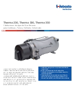 Calefacciones de Agua Thermo 230 - 300 - 350