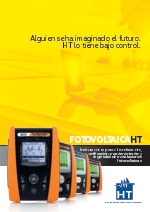 INSTRUMENTACIN FOTOVOLTAICAS - Alguien se ha imaginado el futuro. HT lo tiene bajo control.