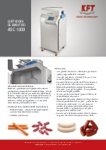 KFT - Cortadora/Separadora Salchichas/Embutidos ASC1809 - Sausage Cutter/Separator ASC1809