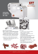 KFT - Cortadora/Separadora Salsichas/Embutidos ASC500 - Sausage Cutter/Separator ASC500