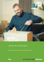TIRAS DE RASGADO - Aplicacin rpida con Hotmelt en embalajes de envo
