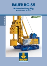 Mquinas perforadoras Bauer BG Premium Line  BG 55 BS 115
