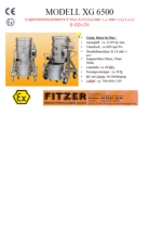 Aspiradores industriales modelo XG 6500 (alemn)