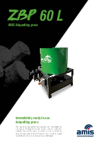 AMIS - Prensa briqueteadora ZBP 60L (EN)