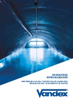 Catlogo de impermeabilizacin y proteccin del hormign Vandex 2022