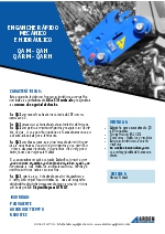 Enganche rpido mecnico e hidrulico