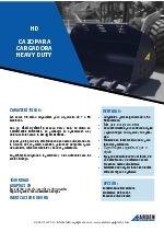 Cazo para cargadora - HD