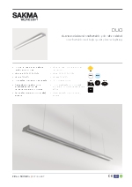 Iluminacin lineal Duo