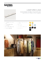 Iluminacin lineal Light Stick Line