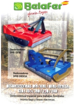 Desbrozadora forestal cadenas DFR, DFR-E, Ordesa