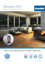 Cooredera Elevadora HS76