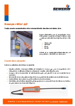 Detector de fugas por gas trazador de hidrgeno Snooper Mini H