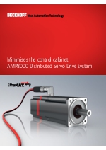 Minimises the control cabinet: AMP8000 Distributed Servo Drive system