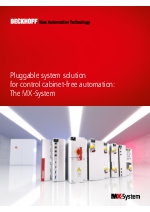 Pluggable system solution for control cabinet-free automation: The MX-System