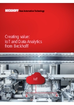 Creating value: IoT and Data Analytics from Beckhoff