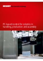 PC-based control for robotics in handling, production and assembly