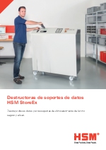Destructoras de soportes de datos HSM StoreEx
