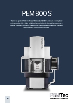 Centro de mecanizado vertical PEM 800 S