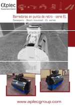 Barredoras sin recogedor hidrulicas en punta de retro - serie EL
