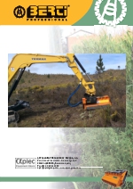 Desbrozadoras - Trituradoras hidrulicas en punta de retro - serie RA SB