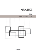 Catlogo NOVA LUCE Decorative Lighting 2022 - Grupo MCI