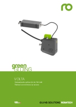 Volta - Cabezal de aplicacin elctrico para hot melt