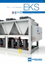 Enfriadora de agua marca EUROKLIMAT modelo EKS