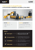 Lnea de reciclado de plstico